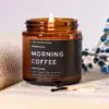 Morning Coffee Wood Wick Candle
